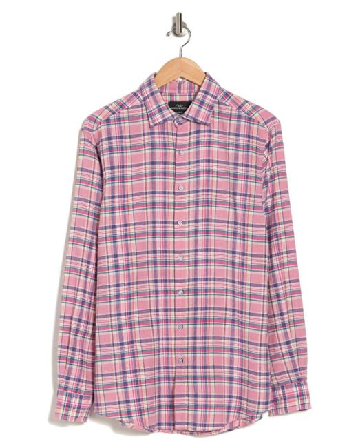 Rodd & Gunn Culdaff Point Shirt in Pink for Men | Lyst