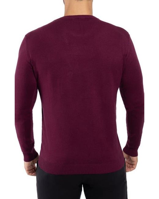 Xray Jeans Red Crewneck Knitted Pullover Sweater for men