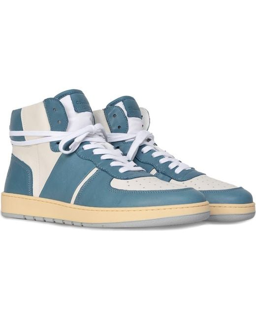Collegium Blue Pillar Destroyer High Top Sneaker for men