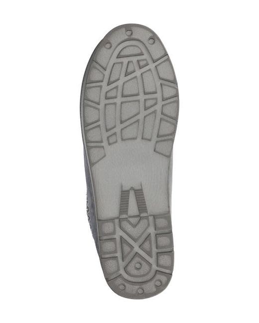 Vance Co. Gray Lance Leather Slipper for men