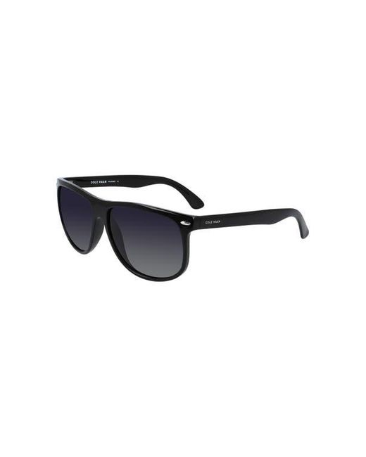 Cole Haan Blue 60Mm Polarized Gradient Straight Top Sunglasses for men