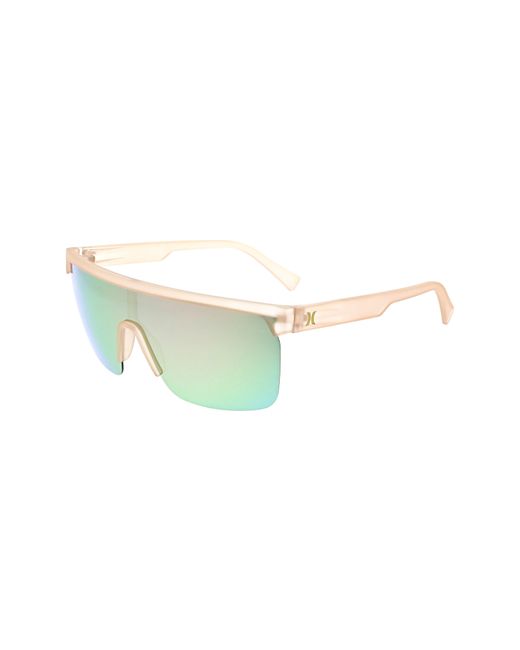 Hurley Multicolor 63mm Semi Rim Shield Polarized Sunglasses
