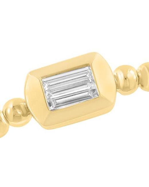 Effy Metallic Diamond Bubble Stacking Ring