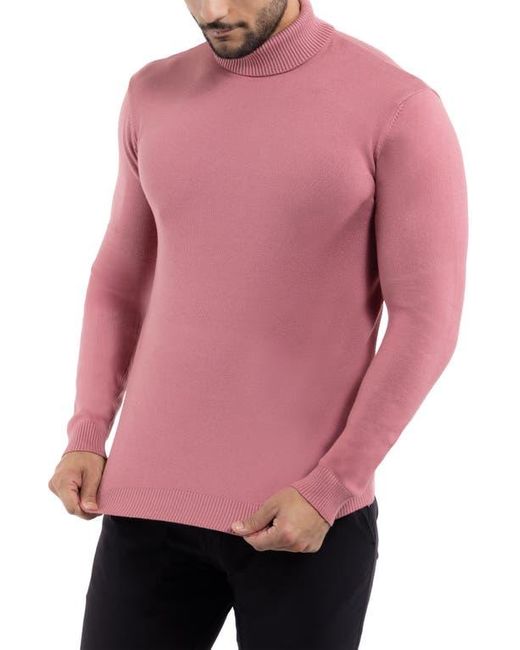 Xray Jeans Pink Turtleneck Pullover Sweater for men