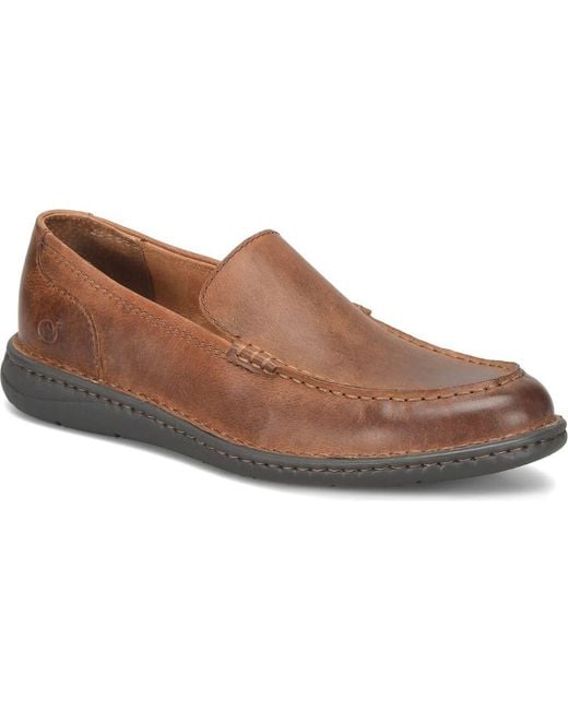 Børn Brown Thatcher Moc Toe Loafer for men