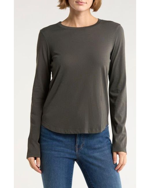 Madewell Black Softfade Long Sleeve T-Shirt