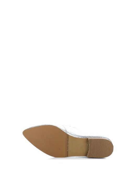 Bos. & Co. White Nikki Loafer