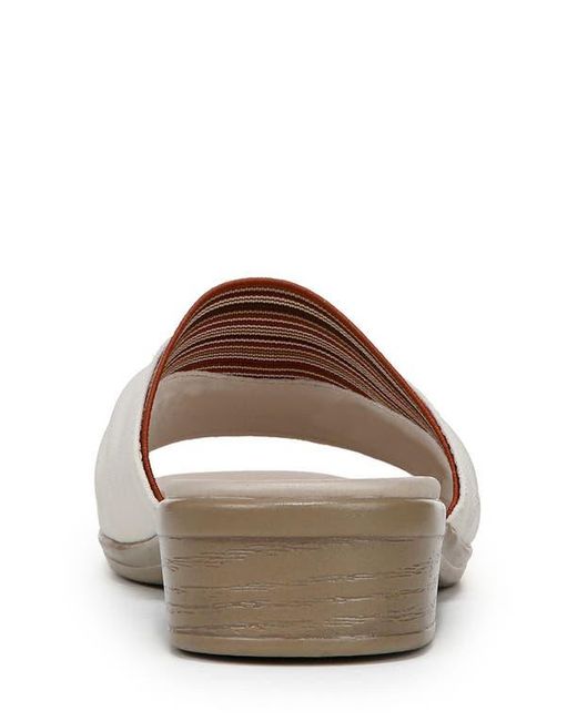 LifeStride Brown Paradise Slide Sandal