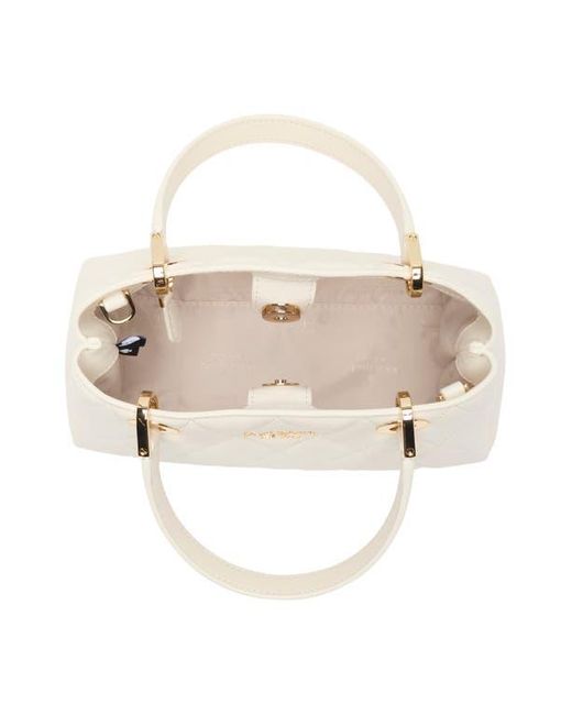 Kate Spade Natural Carey Quilted Leather Satchel