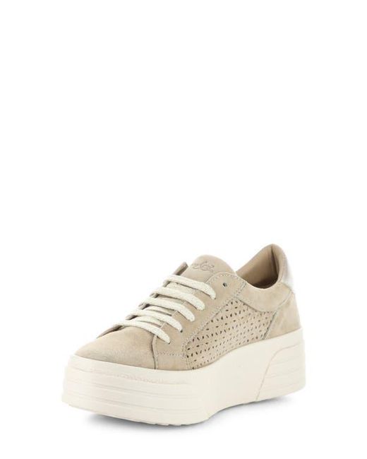 Bos. & Co. White Lotta Platform Sneaker