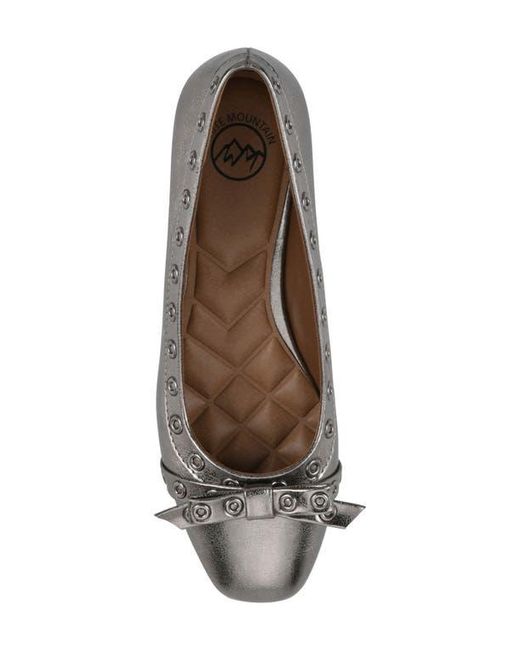 White Mountain Brown Bodhi Ballet Flat