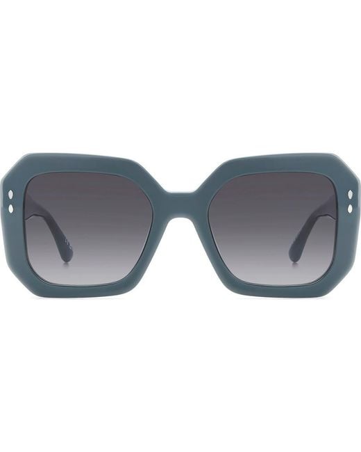 Isabel Marant Gray 53Mm Gradient Rectangular Sunglasses