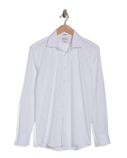 Lucky Brand White Stretch Shirt for men