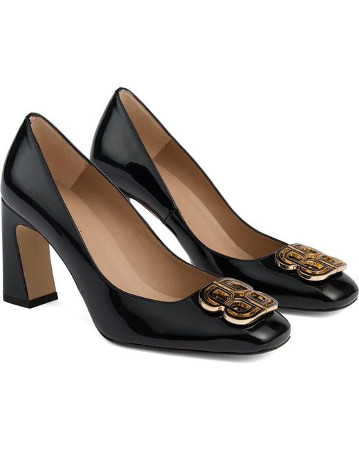 L.K.Bennett Black Truly Logo Pump