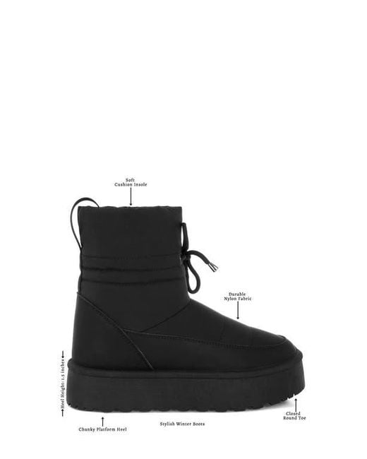 LONDON RAG Black Pacos Bootie