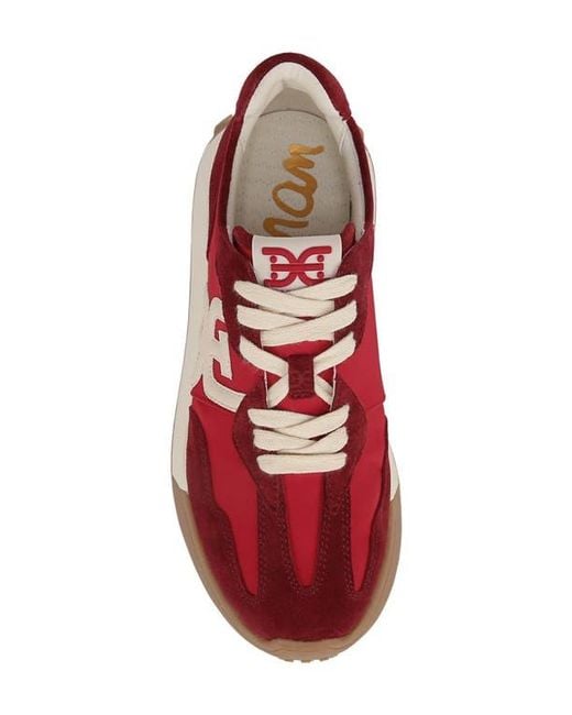 Sam Edelman Red Langley Sneaker