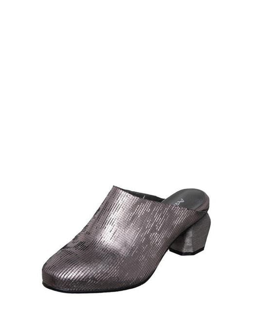 Antelope Purple Leather Mule Slip-On Shoes