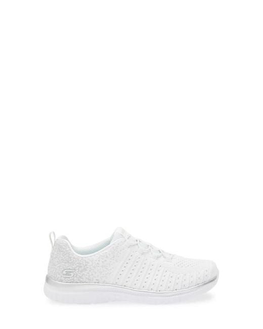 Skechers White Virtue Lucent Sneaker