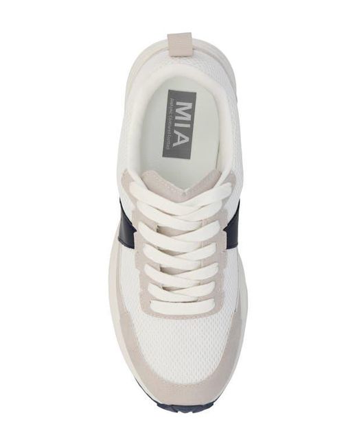 MIA White Krash Mesh Sneaker