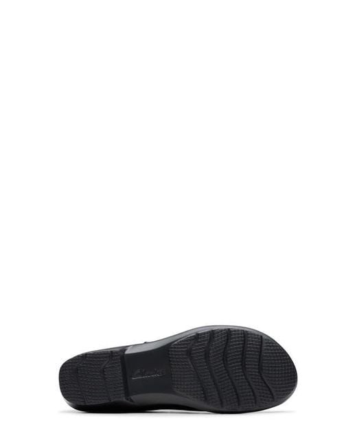 Clarks White Angie Holly Clog