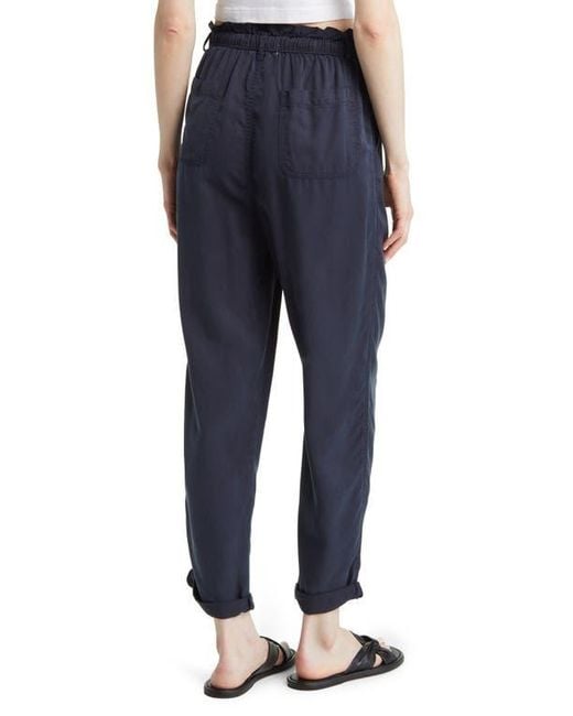 Treasure & Bond Blue Beach Drawstring Pants