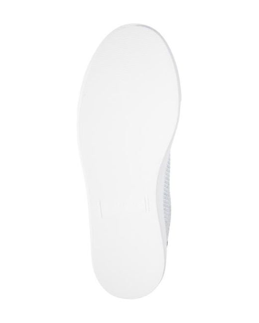 Kurt Geiger White Laney Crystal Platform Sneaker