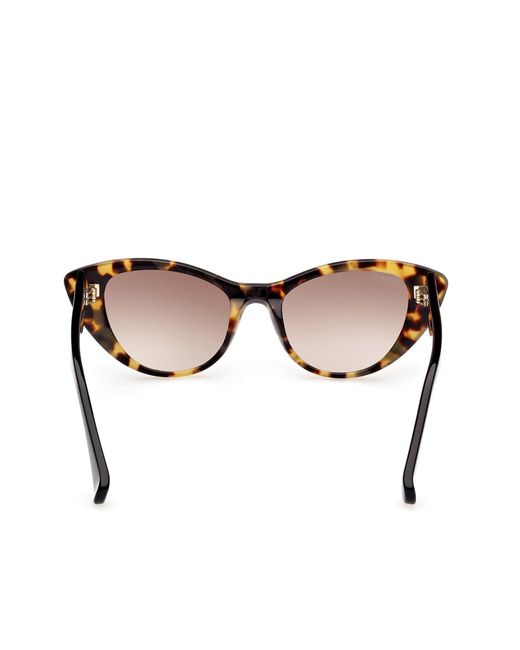 Max Mara Brown 51mm Cat Eye Sunglasses