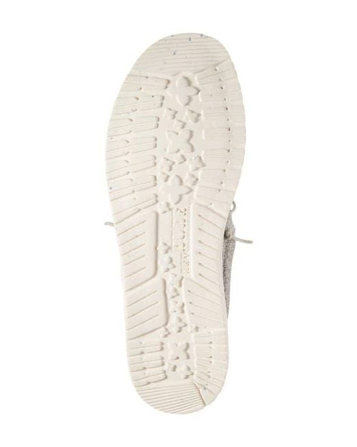 HeyDude Gray Wally Slip-On for men
