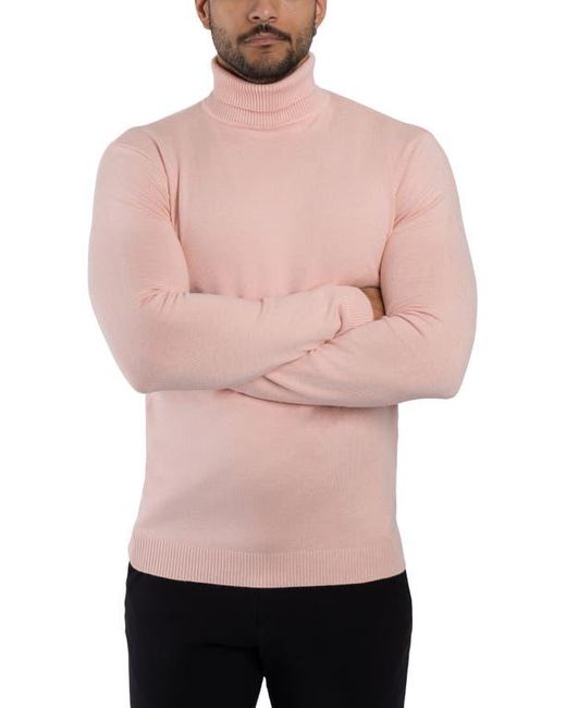 Xray Jeans Pink Turtleneck Pullover Sweater for men