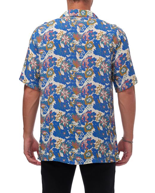 Ezekiel Blue Koo Camp Shirt for men