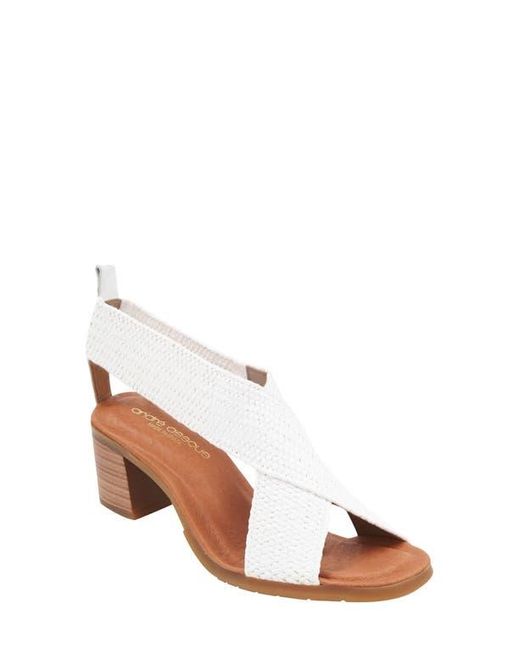 Andre Assous White Naira Featherweights Sandal