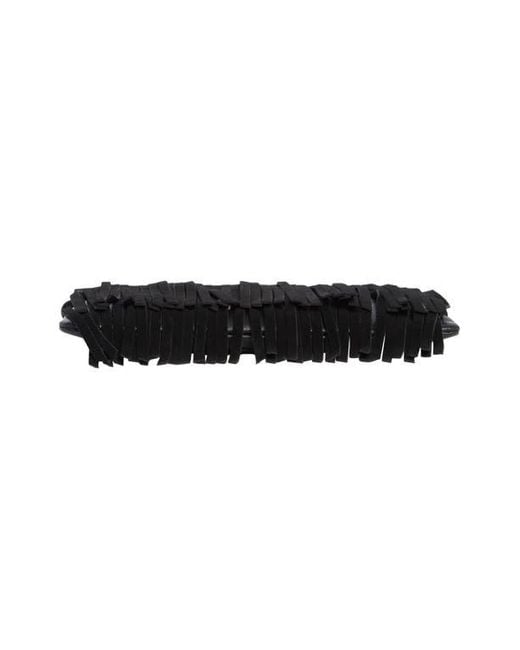 Rebecca Minkoff Black Fringe Crossbody Bag