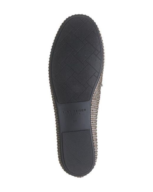 Kurt Geiger Natural Brixton Houndstooth Loafer