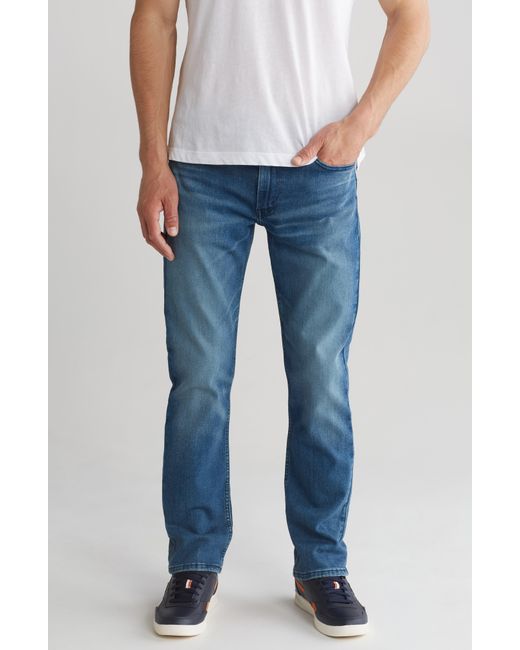 Levi's Blue 514 Straight Leg Jeans for men