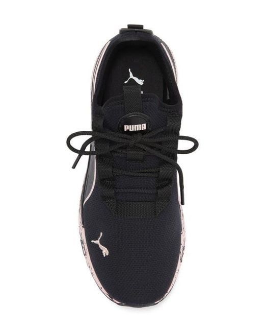 PUMA White Tetra Marble Sneaker