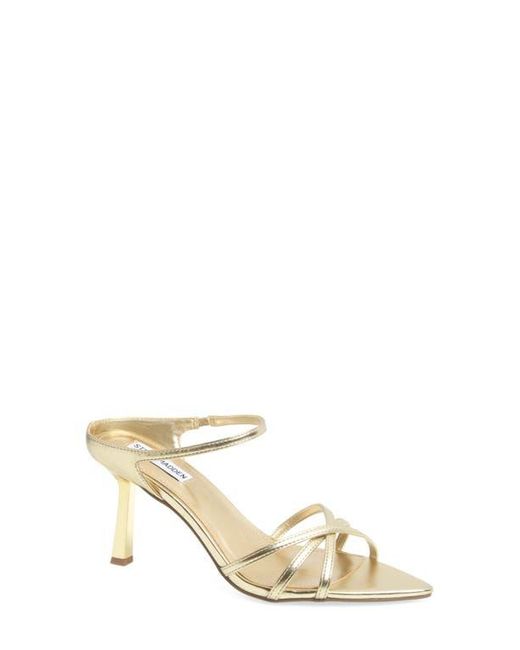 Steve Madden Metallic Lexani Strappy Slide Sandal