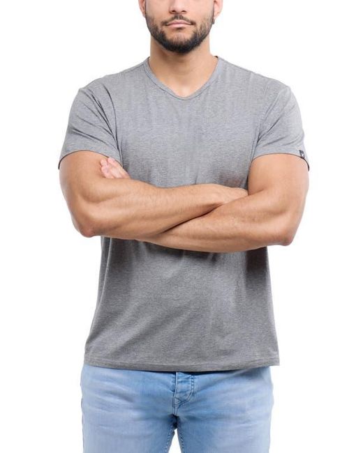 Xray Jeans Gray Flex Crewneck Cotton T-Shirt for men