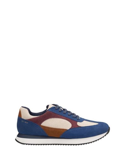 Johnston & Murphy Blue Chase Perforated Sneaker for men