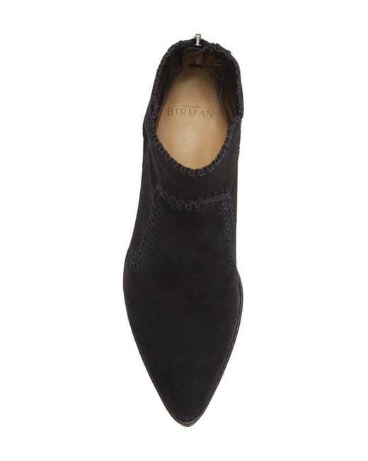 Alexandre Birman Black Benta Whipstitch Bootie