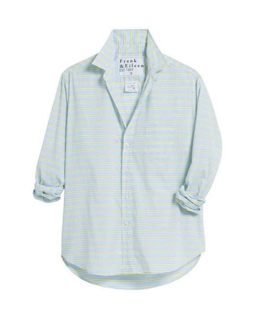 Frank & Eileen White Eileen Relaxed Button-Up Shirt
