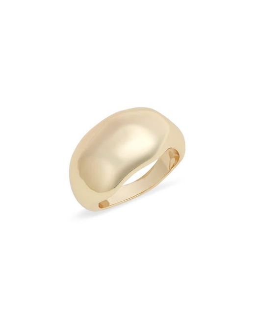Nordstrom White Sculpted Dome Ring