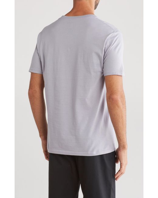 Billabong Gray Pie Up Cotton Graphic T-shirt for men
