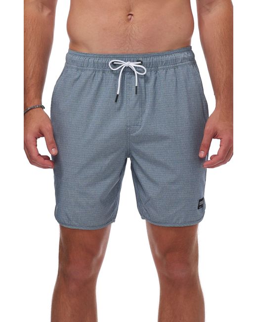 Ezekiel Blue Max Out 18" Drawstring Shorts for men