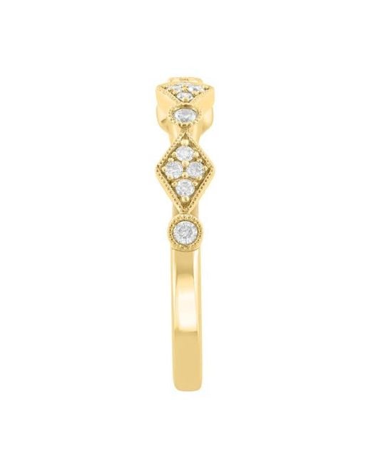 Effy Metallic Diamond Stacking Ring