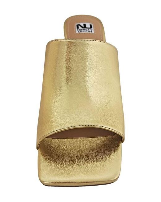 Ninety Union Natural Florence Square Toe Mule