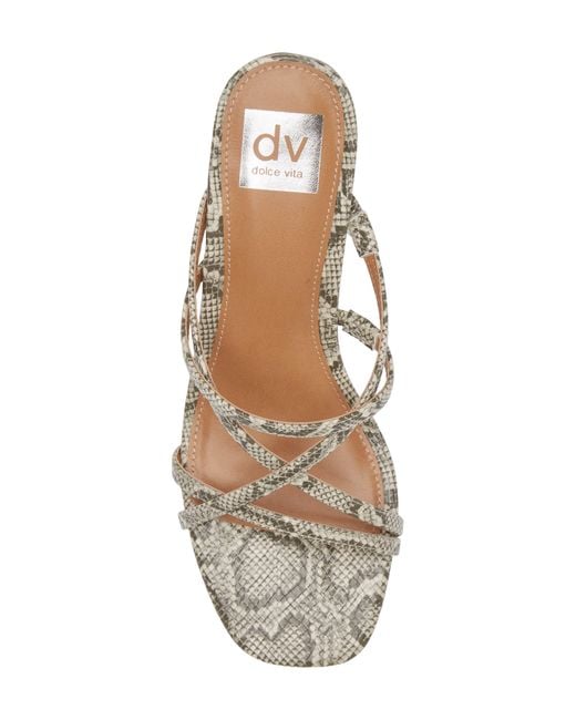 DV by Dolce Vita Natural Hinx Block Heel Sandal