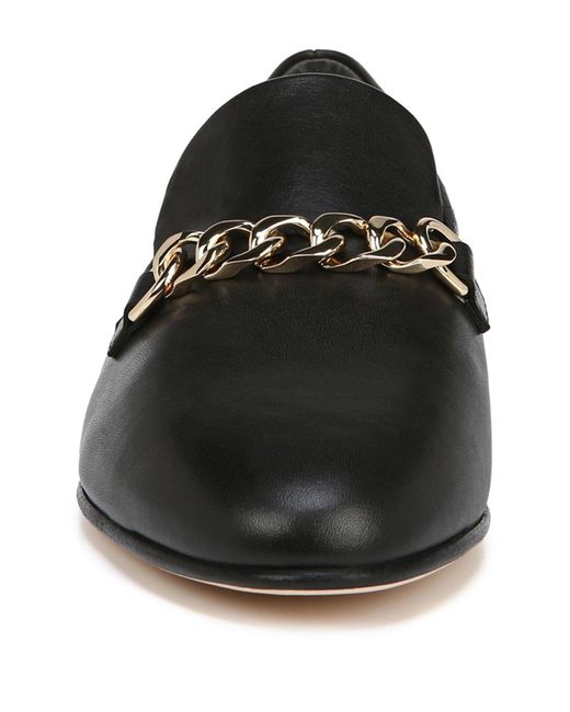 via spiga yania chain link leather loafer