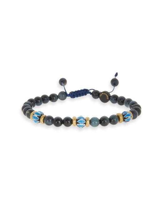 Caputo & Co. Multicolor Beaded Slider Bracelet for men