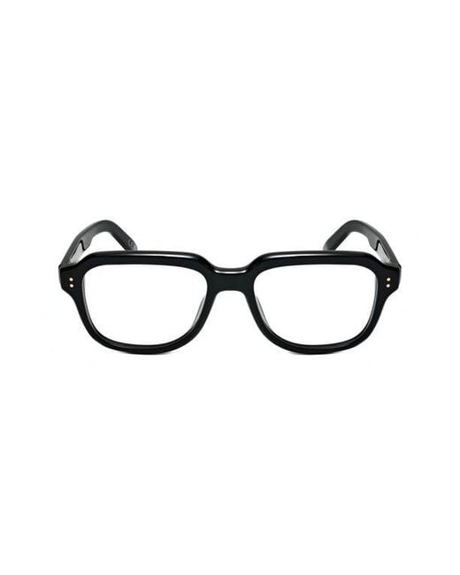 Retrosuperfuture Black 59Mm Rectangular Optical Glasses