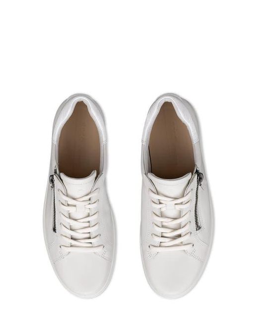 Ecco White Soft 7 Sneaker